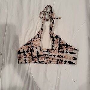 Patterned Women's Swim top